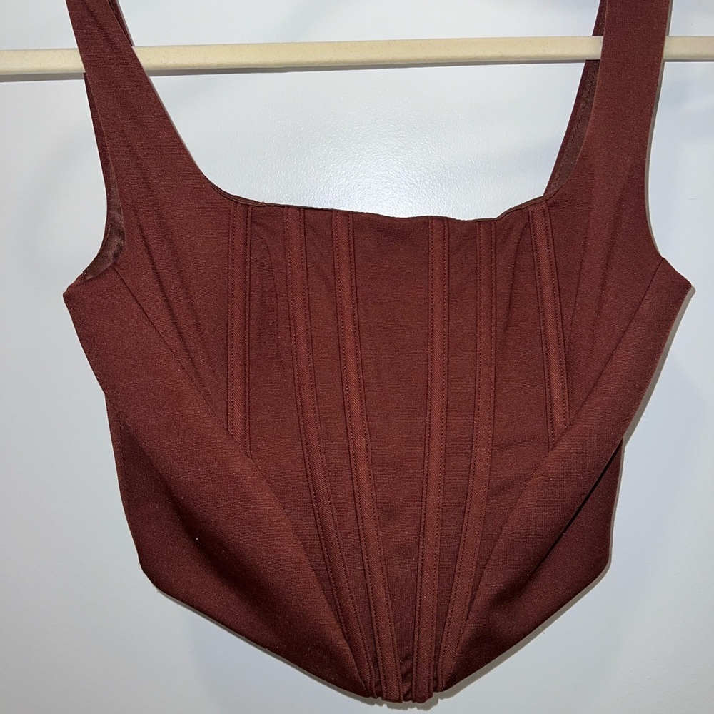 Corset crop top